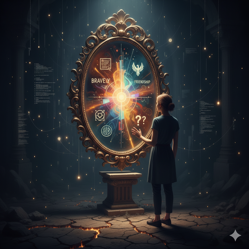 AI is a Mirror?